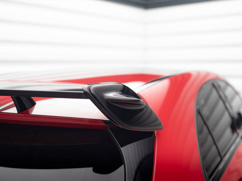 Maxton Design Spoiler Side Extensions Mercedes A W176 AMG Facelift - Carbon Look