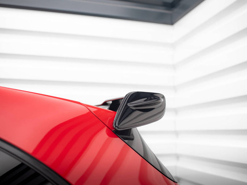 Maxton Design Spoiler Side Extensions Mercedes A W176 AMG Facelift - Textured