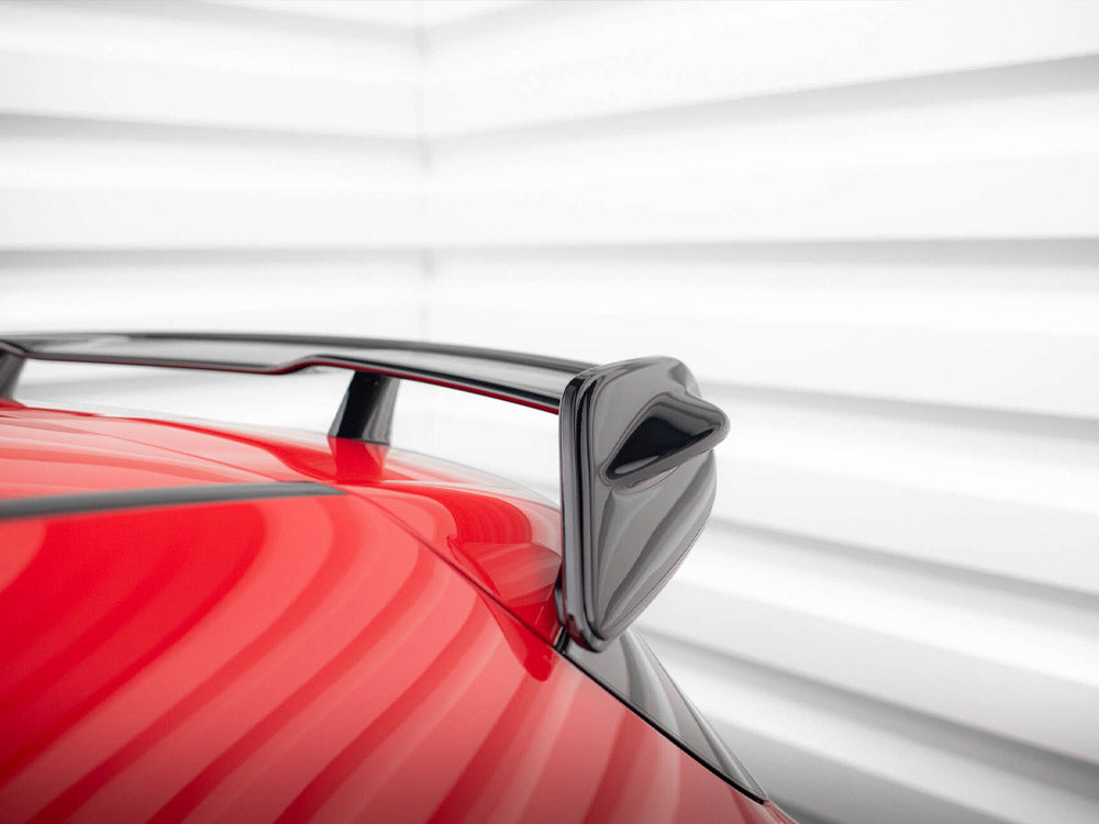 Maxton Design Spoiler Side Extensions Mercedes A W176 AMG Facelift - Carbon Look