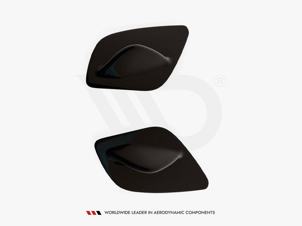 Maxton Design Spoiler Side Extensions Mercedes A W176 AMG Facelift