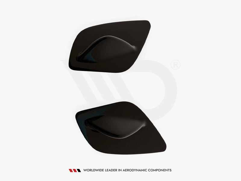 Maxton Design Spoiler Side Extensions Mercedes A W176 AMG Facelift