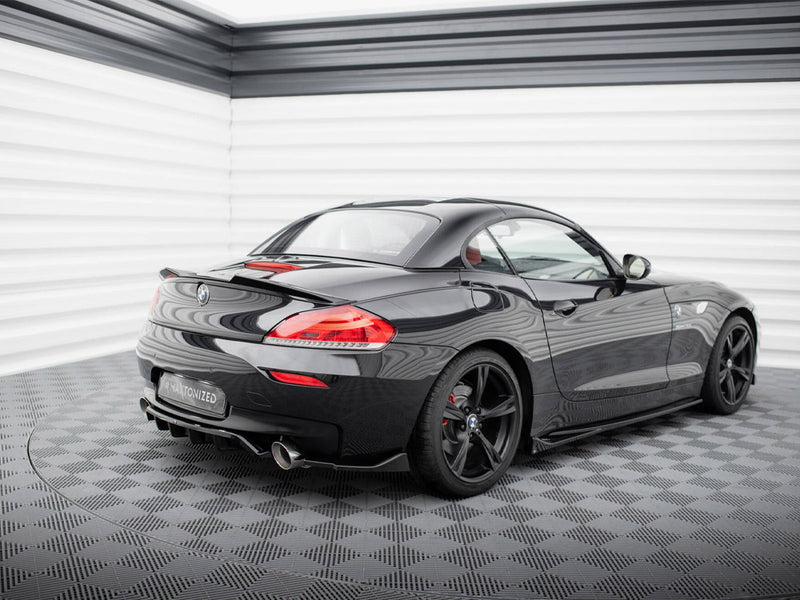 Maxton Design Central Rear Splitter (Vertical Bars) BMW Z4 M-Pack E89 Facelift