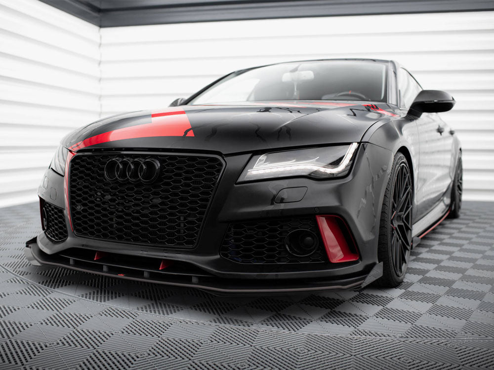 Maxton Design Front Flaps Audi A7 RS7 Look C7