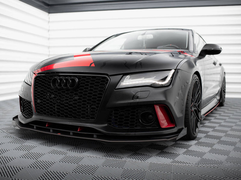 Maxton Design Front Flaps Audi A7 RS7 Look C7