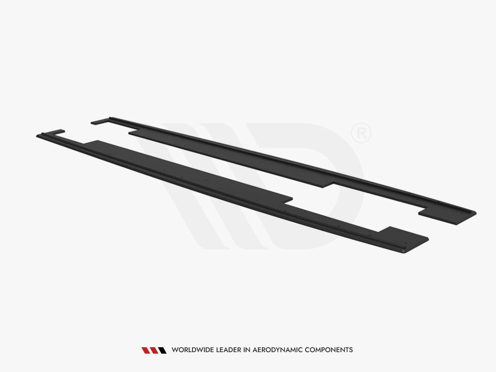 Maxton Design Street PRO Side Skirts Diffusers Audi A7 RS7 Look C7