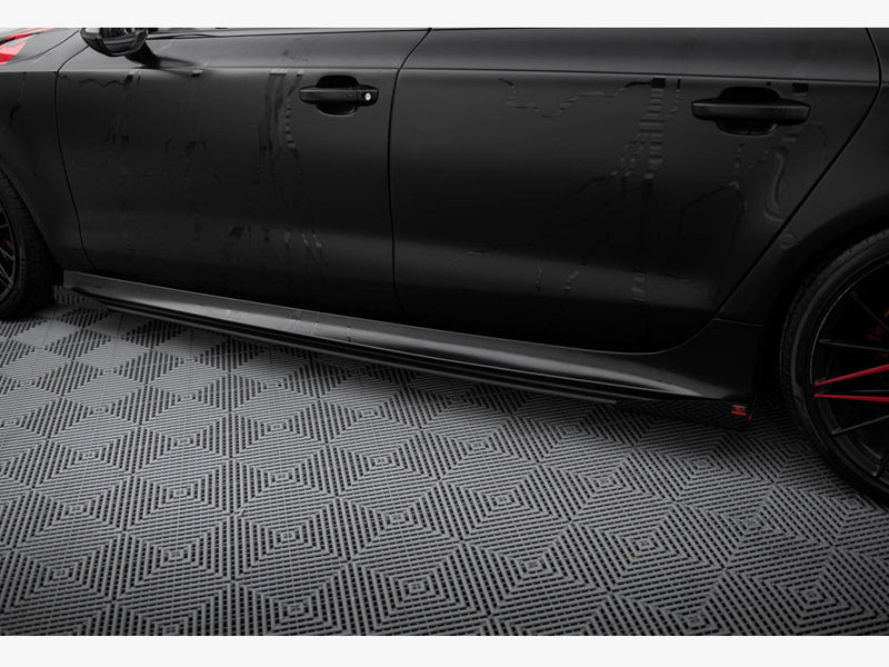 Maxton Design Side Flaps Audi A7 RS7 Look C7