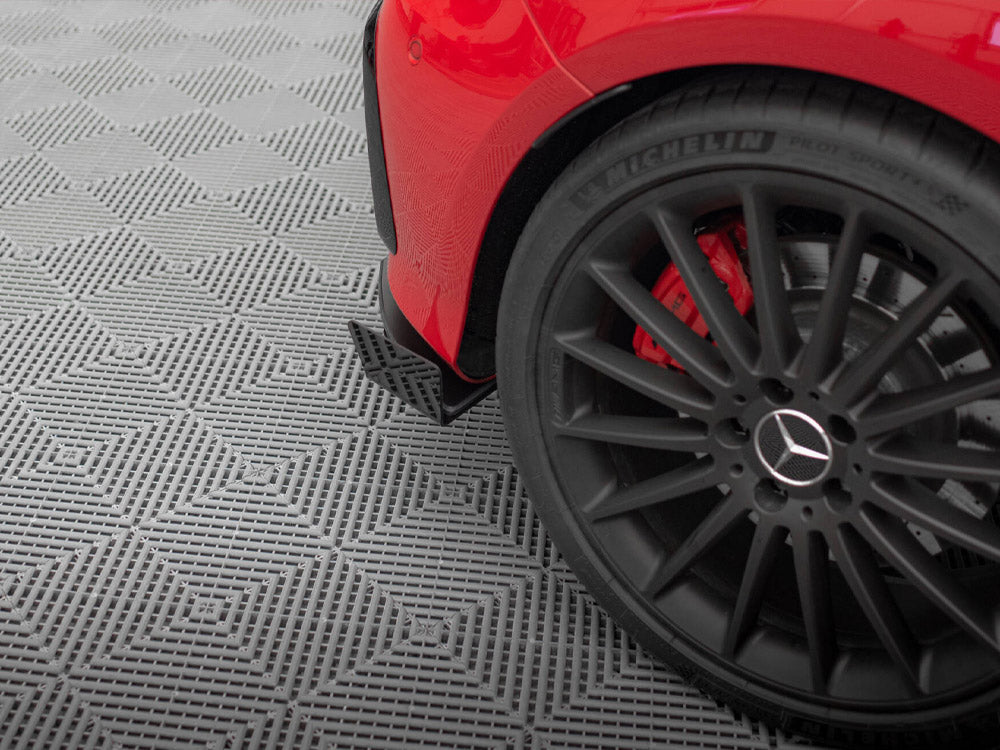 Maxton Design Street Pro Rear Side Splitters + Flaps Mercedes-Benz A 45 AMG W176 Facelift