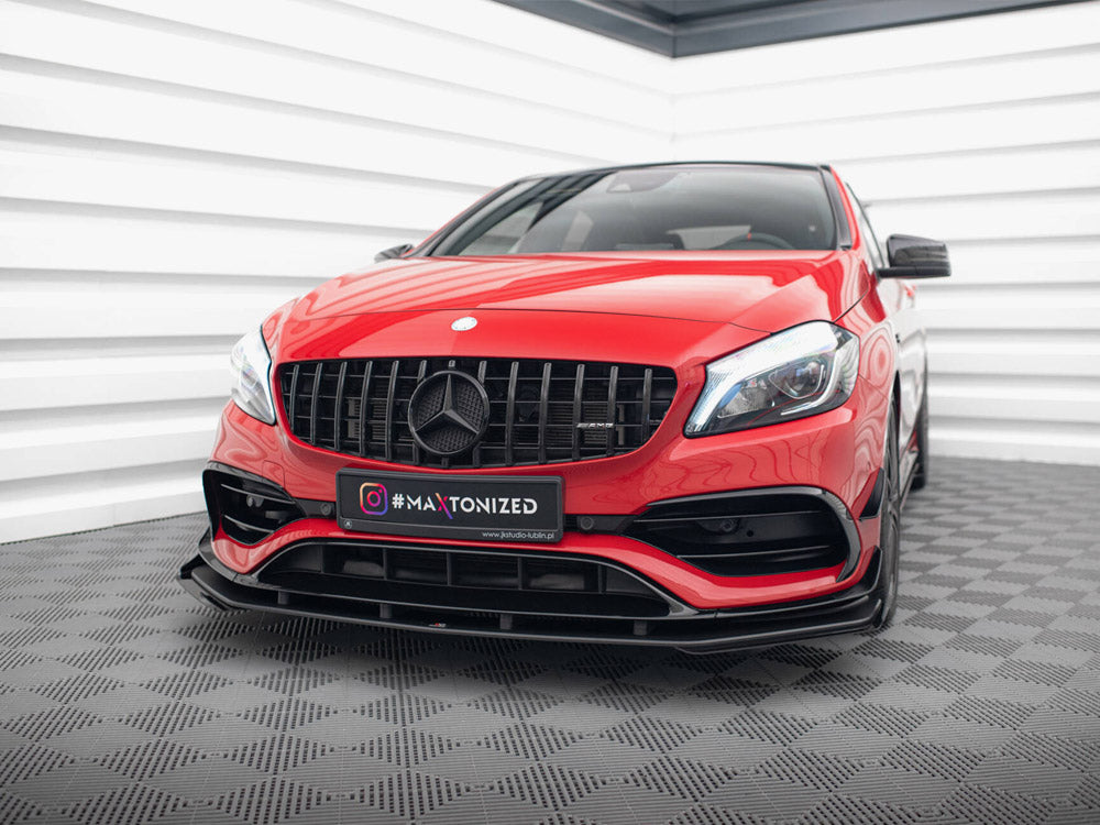 Maxton Design Front Flaps Mercedes-Benz A 45 AMG Aero W176 Facelift