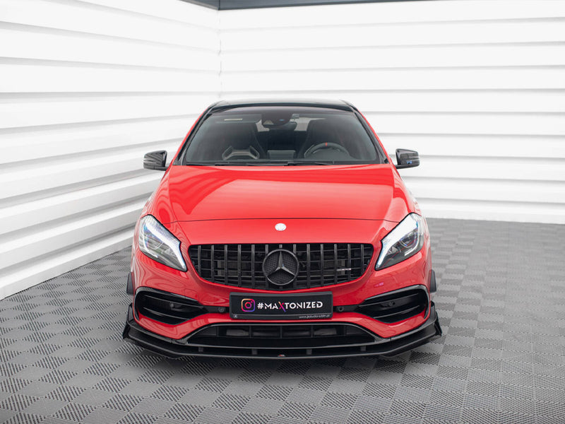 Maxton Design Front Flaps Mercedes-Benz A 45 AMG Aero W176 Facelift