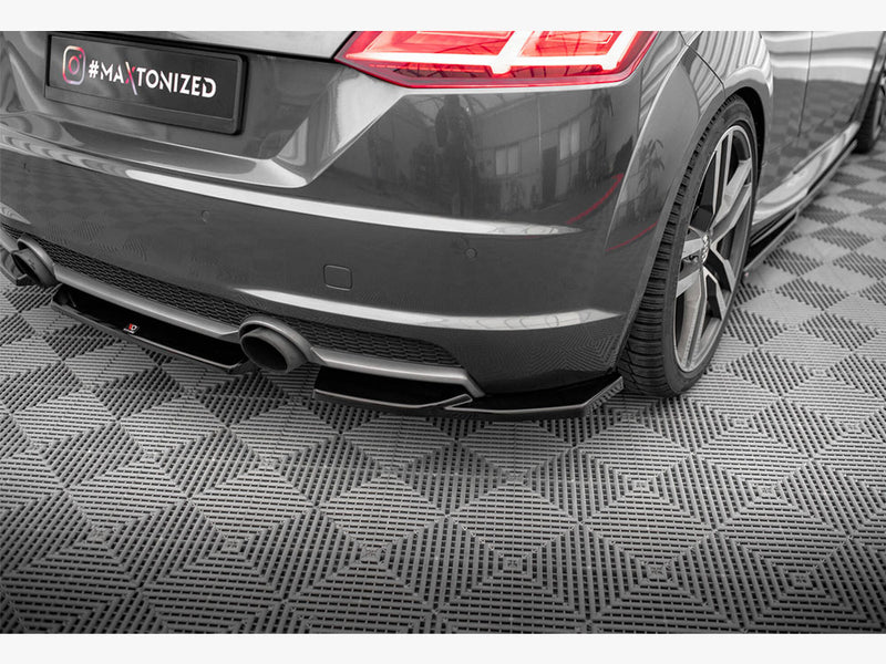 Maxton Design Rear Side Splitters V.1 Audi TT S-Line 8S