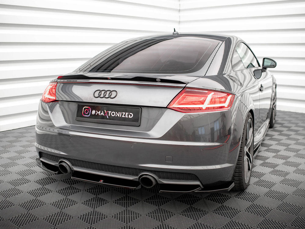 Maxton Design Central Rear Splitter Audi TT S-Line 8S