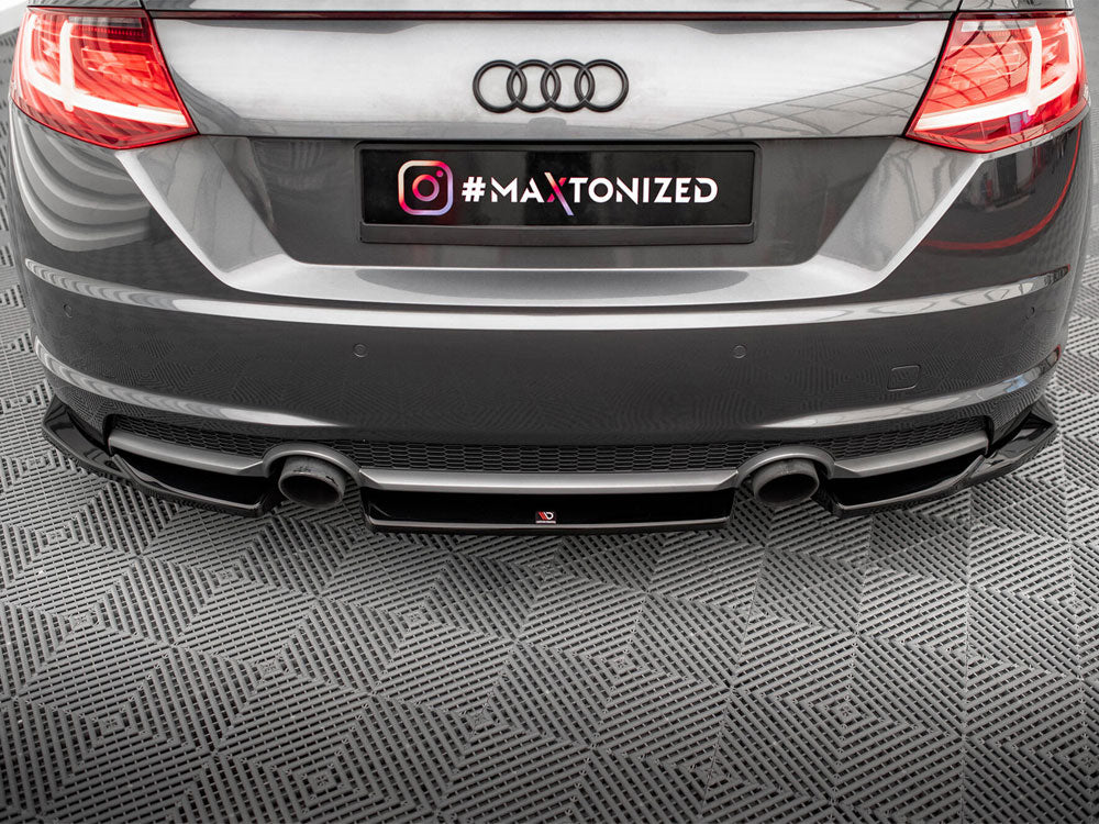 Maxton Design Central Rear Splitter Audi TT S-Line 8S