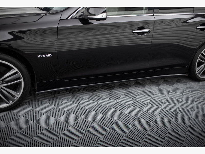 Maxton Design Side Skirts Diffusers V.2 Infiniti Q50 S Mk1