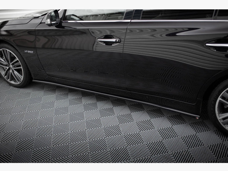 Maxton Design Side Skirts Diffusers V.2 Infiniti Q50 S Mk1