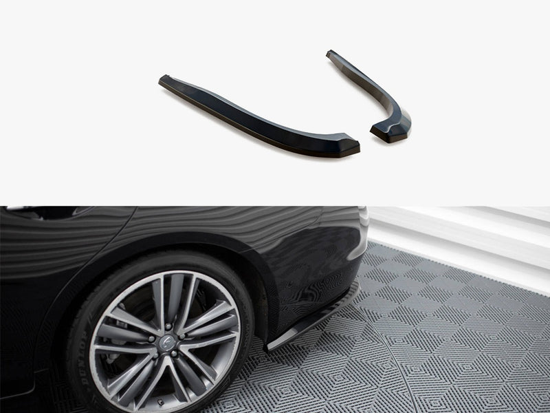 Maxton Design Rear Side Splitters V.2 Infiniti Q50 S Mk1