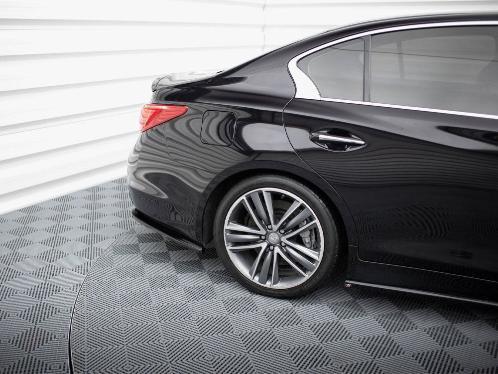 Maxton Design Rear Side Splitters V.2 Infiniti Q50 S Mk1