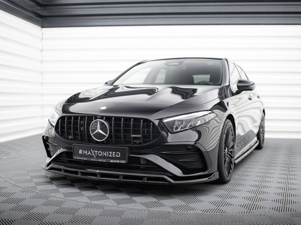 Maxton Design Front Splitter Mercedes-AMG A35 / A AMG-Line W177 Facelift