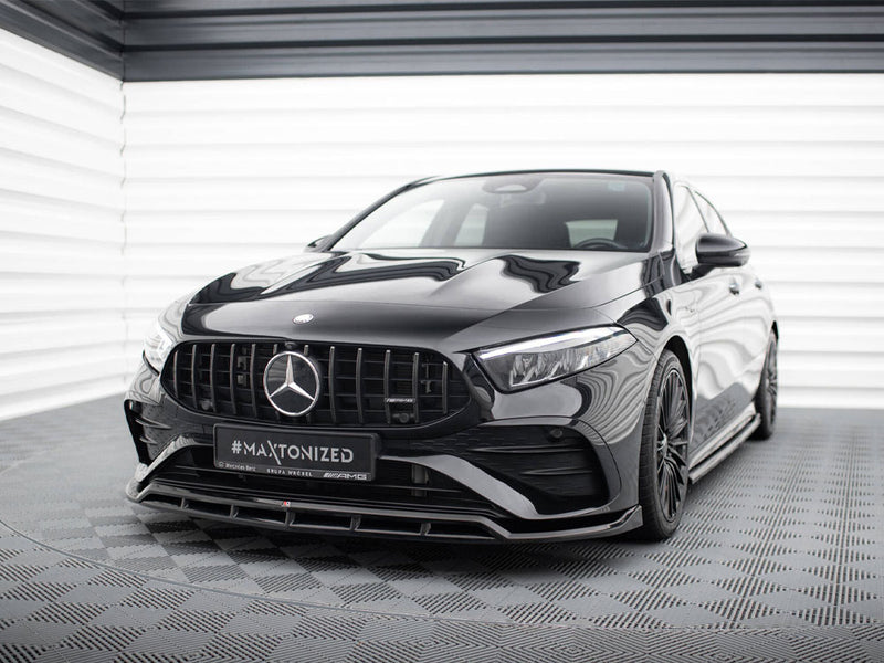 Maxton Design Front Splitter Mercedes-AMG A35 / A AMG-Line W177 Facelift