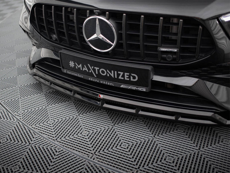 Maxton Design Front Splitter Mercedes-AMG A35 / A AMG-Line W177 Facelift