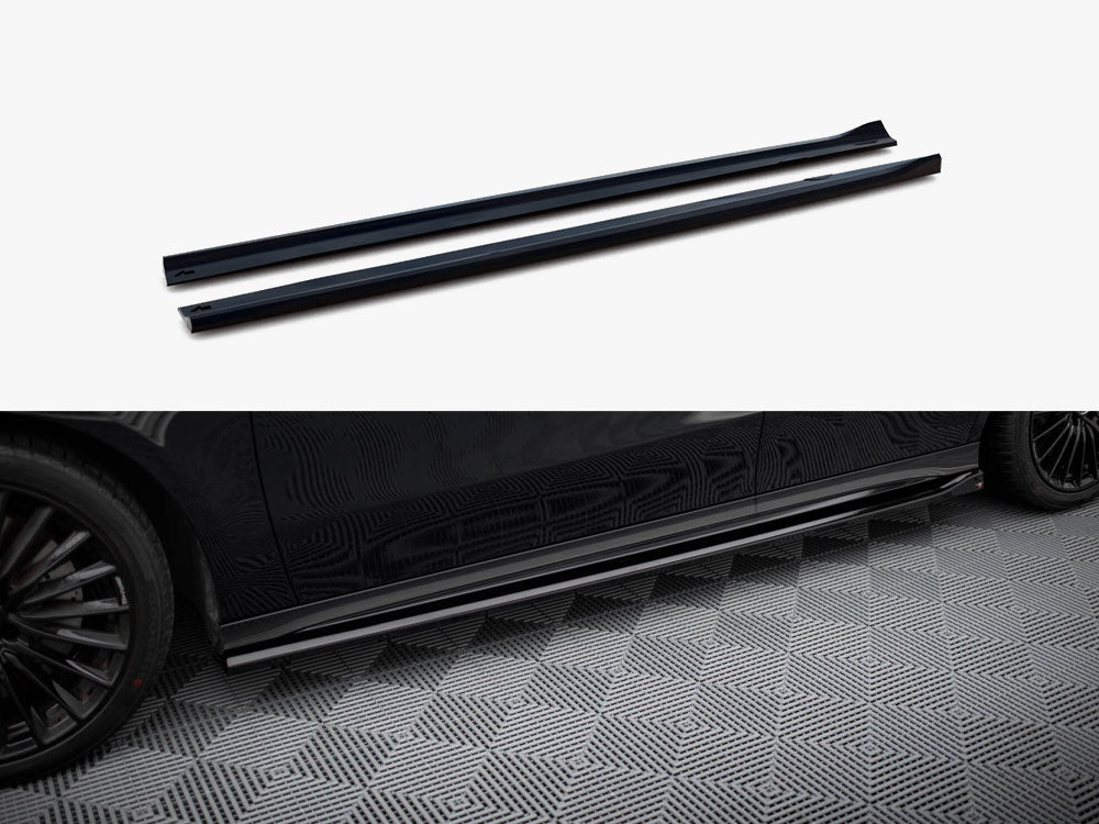 Maxton Design Side Skirt Diffusers Mercedes-AMG A35 / A AMG-Line W177 Facelift