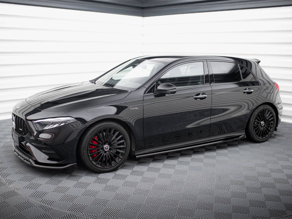 Maxton Design Side Skirt Diffusers Mercedes-AMG A35 / A AMG-Line W177 Facelift