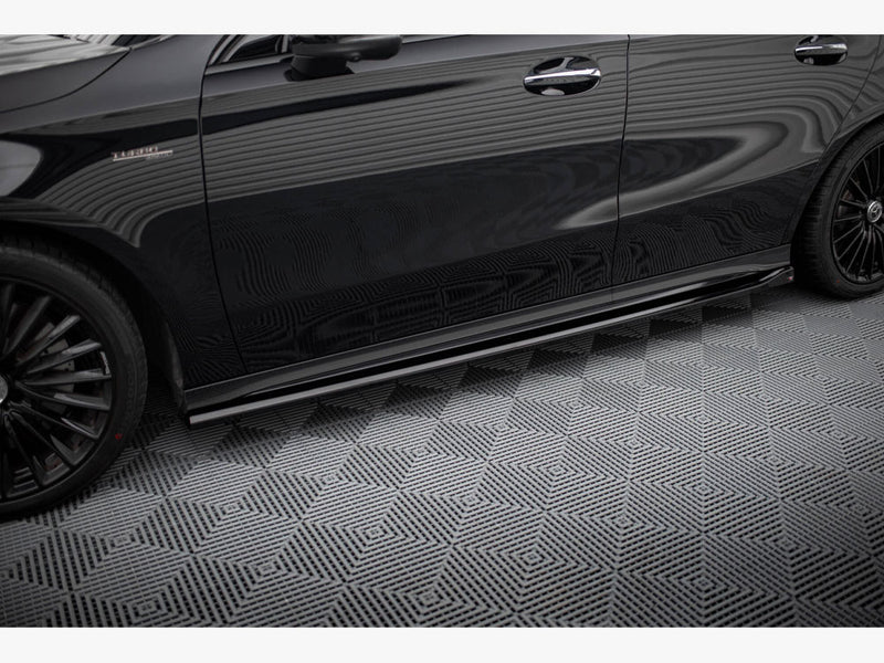 Maxton Design Side Skirt Diffusers Mercedes-AMG A35 / A AMG-Line W177 Facelift