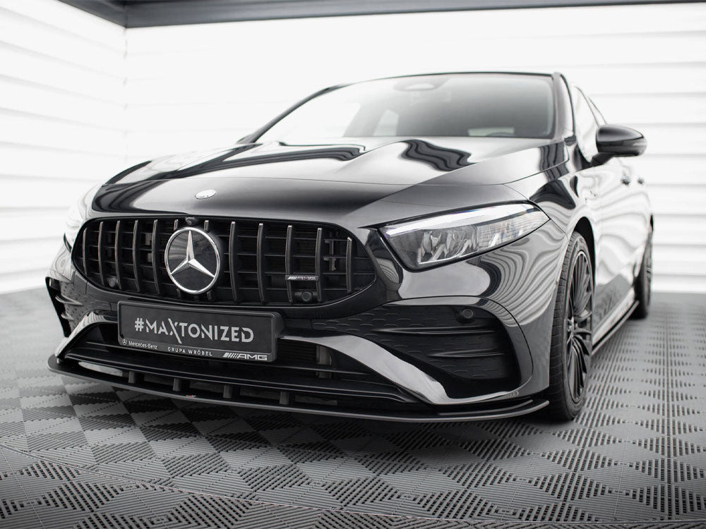 Maxton Design Street PRO Front Splitter Mercedes-AMG A35 W177 Facelift