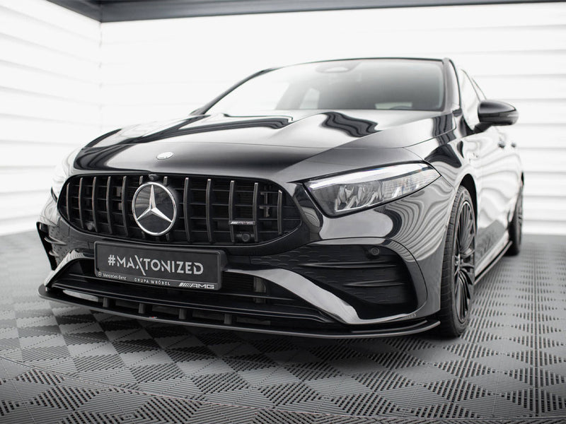 Maxton Design Street PRO Front Splitter Mercedes-AMG A35 W177 Facelift