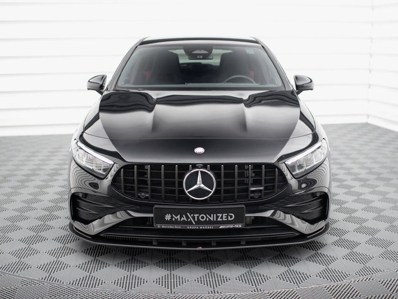 Maxton Design Street PRO Front Splitter Mercedes-AMG A35 W177 Facelift