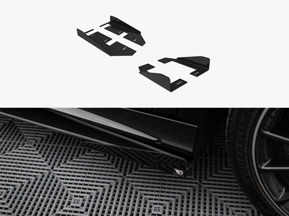 Maxton Design Side Flaps Mercedes-Benz A AMG-Line W176 Facelift