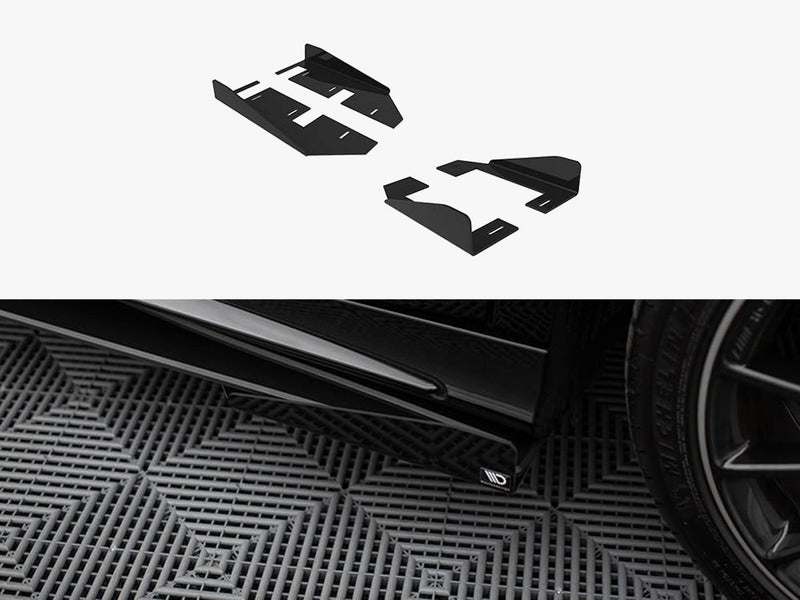 Maxton Design Side Flaps Mercedes-Benz A AMG-Line W176 Facelift