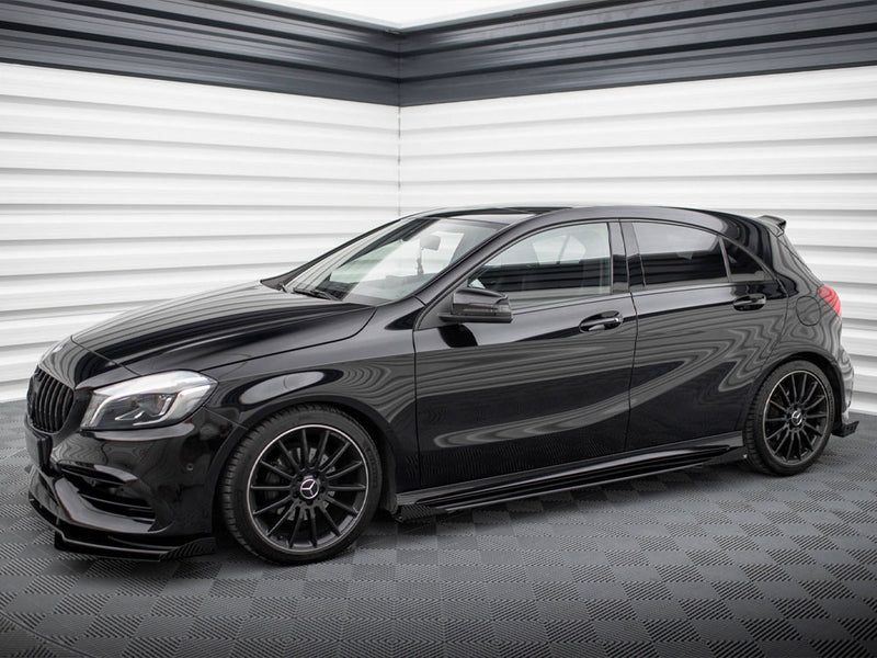 Maxton Design Side Flaps Mercedes-Benz A AMG-Line W176 Facelift