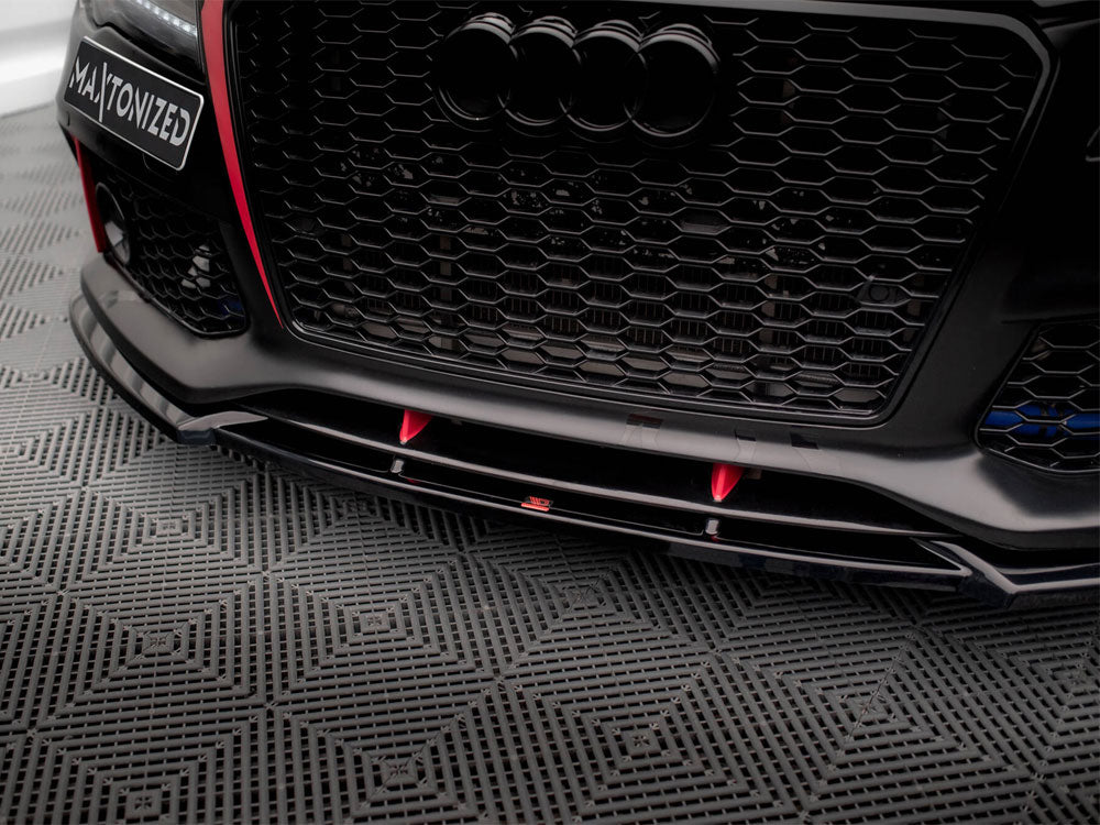 Maxton Design Front Splitter Audi A7 RS7 Look C7