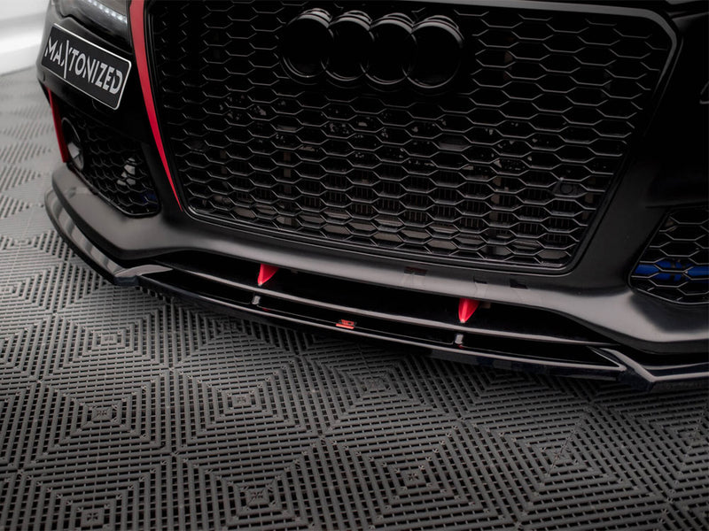 Maxton Design Front Splitter Audi A7 RS7 Look C7
