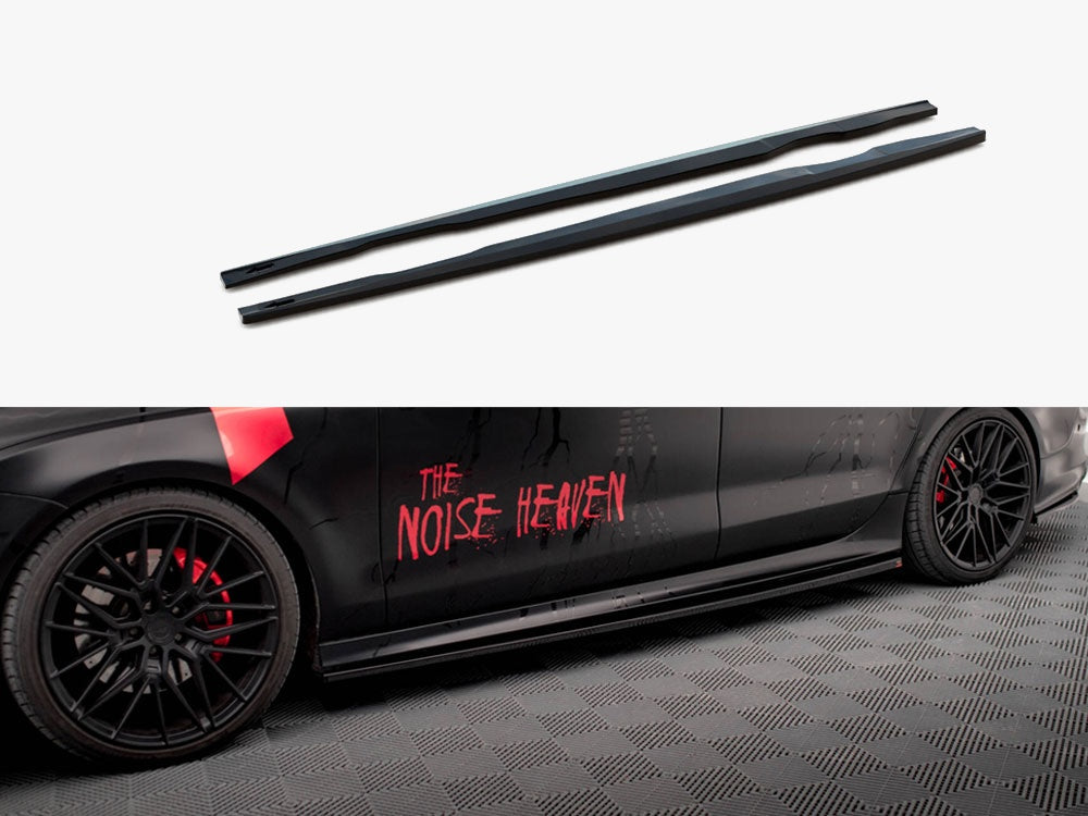 Maxton Design Side Skirts Diffusers Audi A7 RS7 Look C7