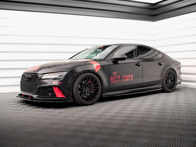 Maxton Design Side Skirts Diffusers Audi A7 RS7 Look C7
