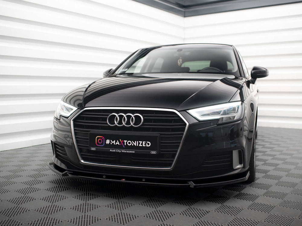 Maxton Design Front Splitter V.1 Audi A3 Sportback 8V Facelift