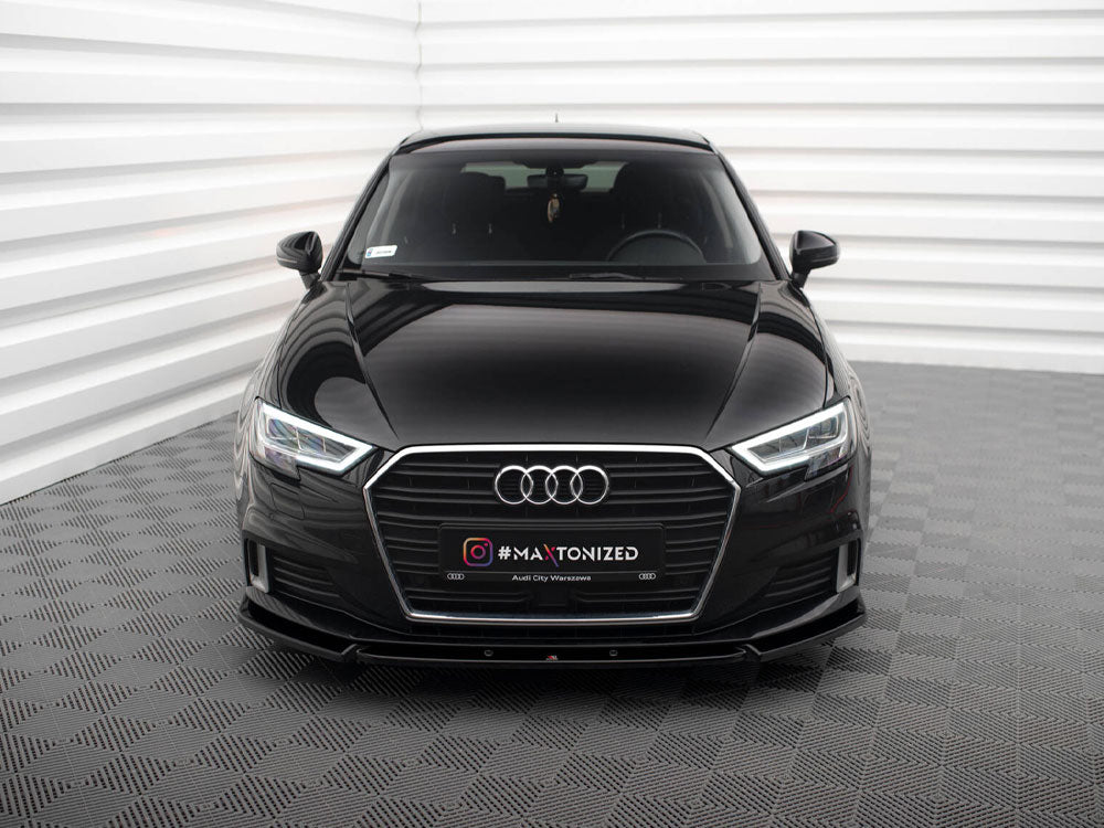 Maxton Design Front Splitter V.1 Audi A3 Sportback 8V Facelift