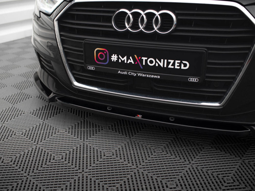Maxton Design Front Splitter V.1 Audi A3 Sportback 8V Facelift