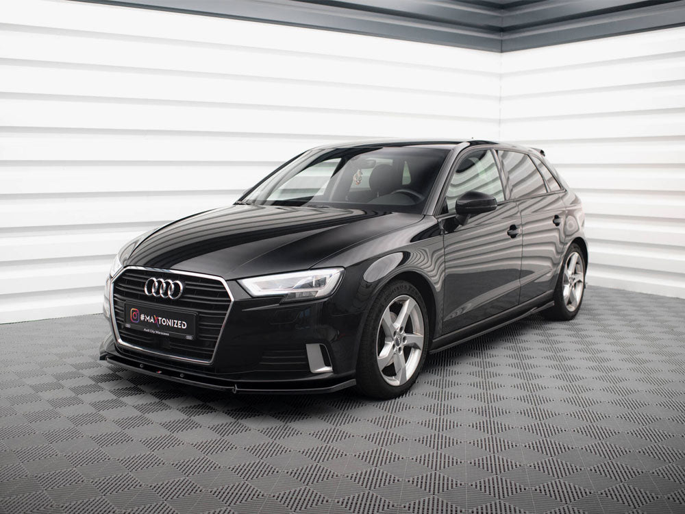 Maxton Design Side Skirts Diffusers Audi A3 Sportback 8V Facelift