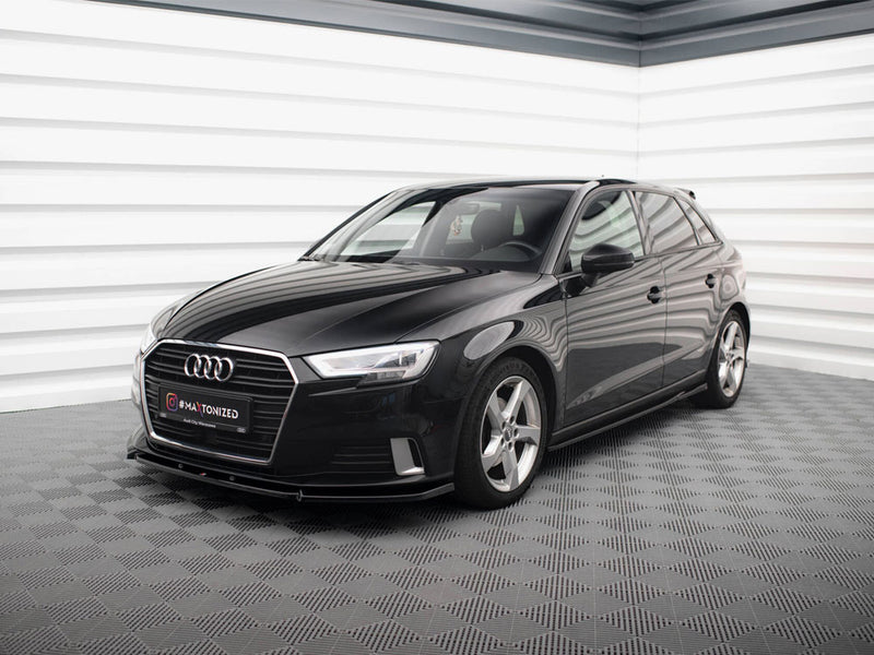 Maxton Design Side Skirts Diffusers Audi A3 Sportback 8V Facelift