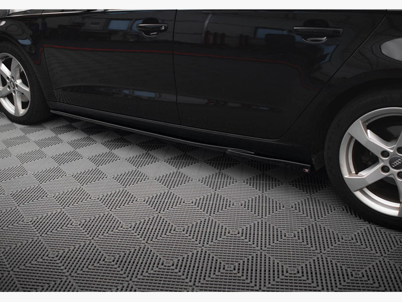 Maxton Design Side Skirts Diffusers Audi A3 Sportback 8V Facelift