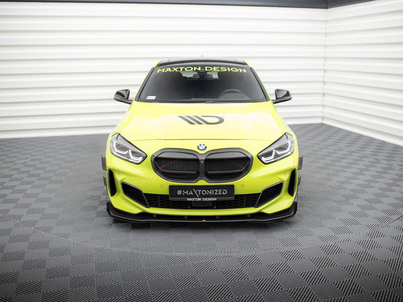 Maxton Design Street PRO Front Splitter + Flaps BMW 1 F40 M-Pack / M135i