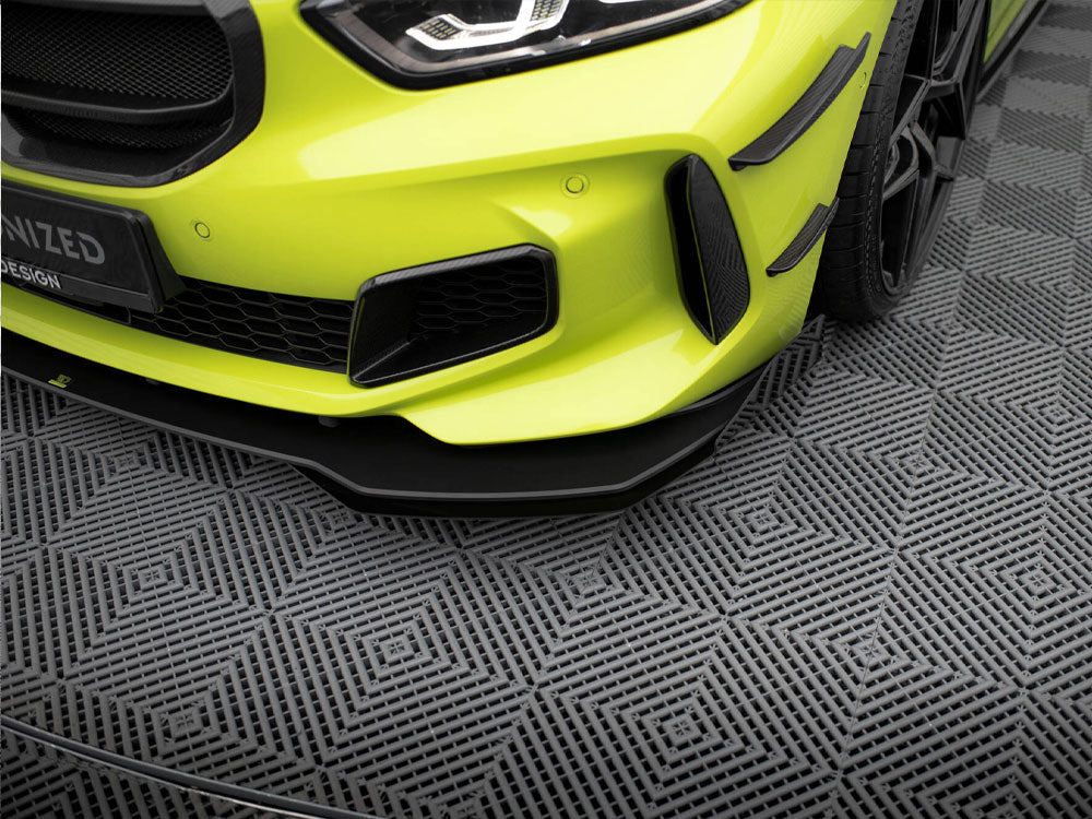 Maxton Design Street PRO Front Splitter + Flaps BMW 1 F40 M-Pack / M135i