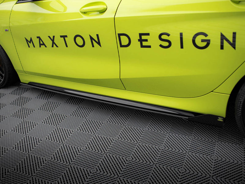 Maxton Design Street PRO Side Skirts Diffusers + Flaps BMW 1 F40 M-Pack / M135i
