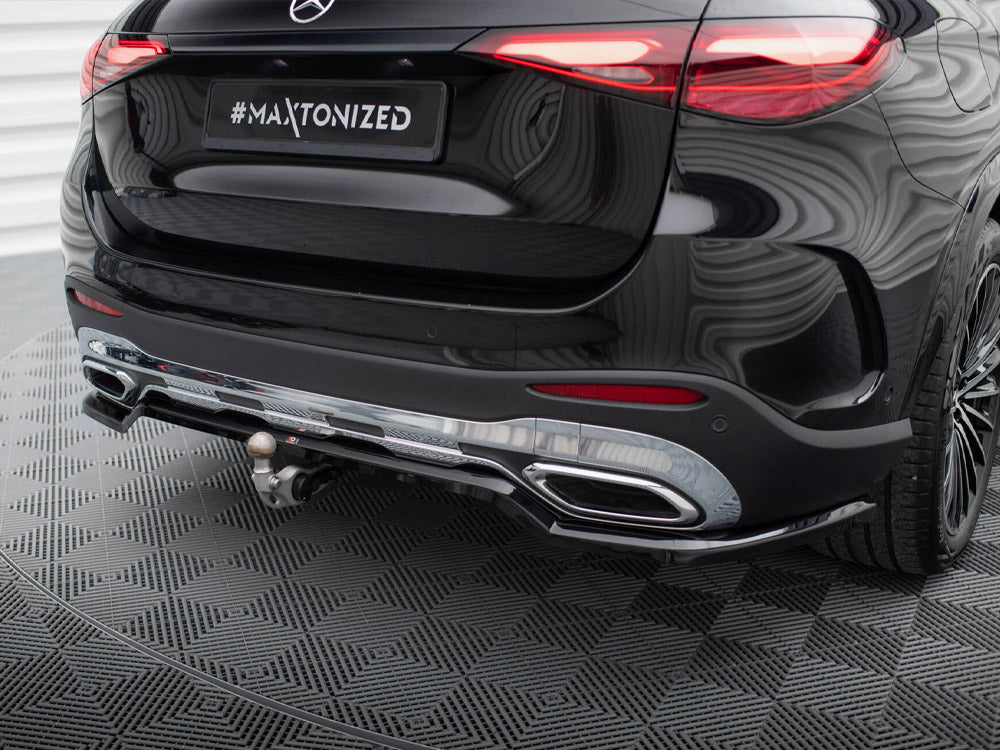 Maxton Design Rear Splitter (Vertical Bars) Mercedes-Benz GLC AMG-Line X254