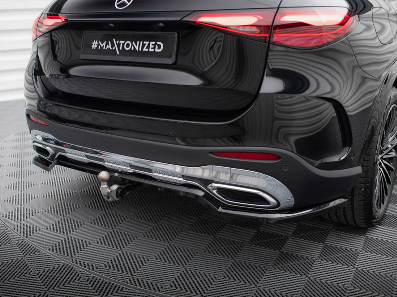 Maxton Design Rear Splitter (Vertical Bars) Mercedes-Benz GLC AMG-Line X254