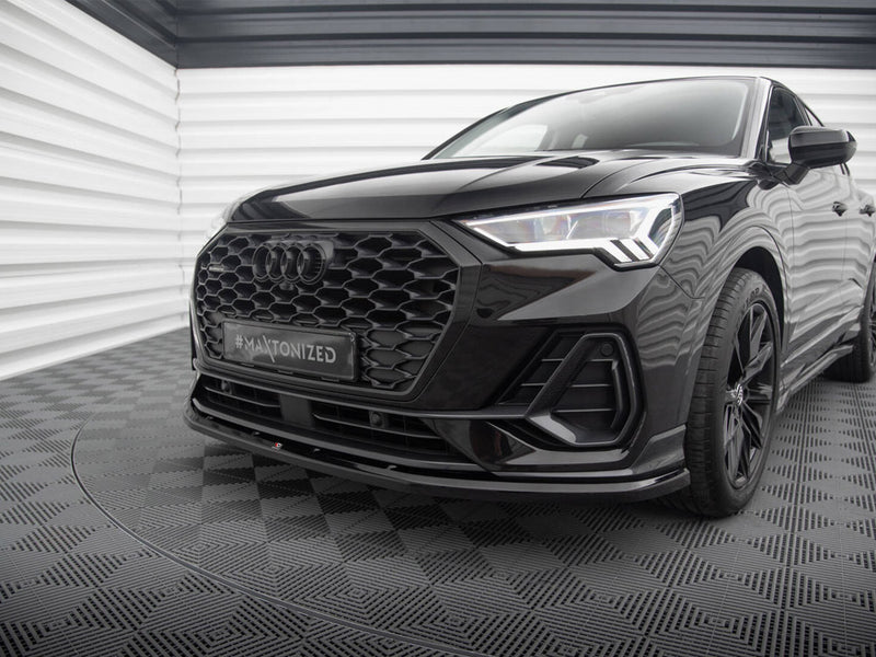 Maxton Design Front Splitter V.1 Audi Q3 Sportback F3