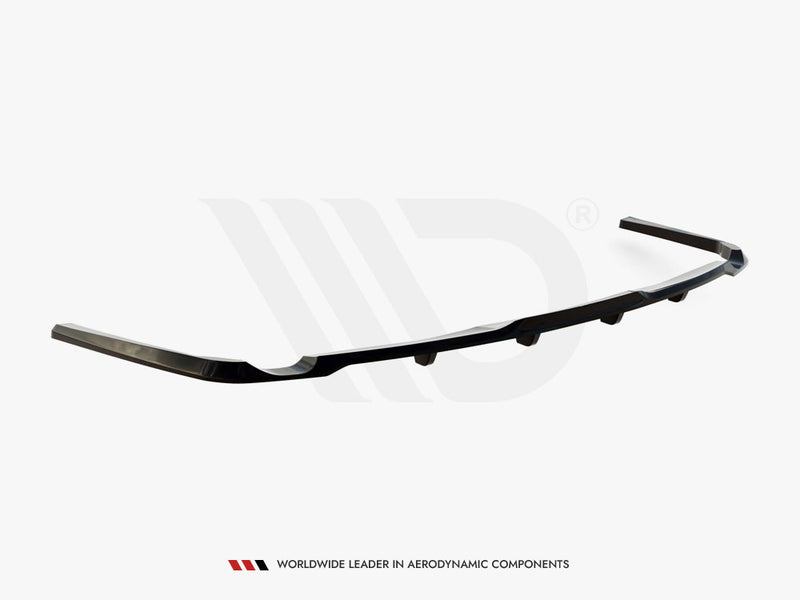 Maxton Design Central Rear Splitter (Vertical Bars) KIA ProCeed GT Mk1 Facelift