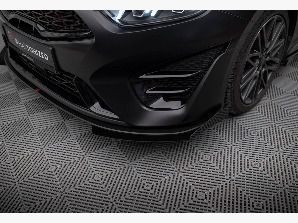 Maxton Design Front Flaps Kia Proceed GT Mk3 Facelift / Ceed GT / GT - Line Mk1 Facelift